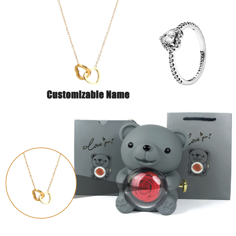 Teddy Bear Jewelry Gift Box