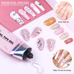 Strong Nail Tips Glue Gel UV