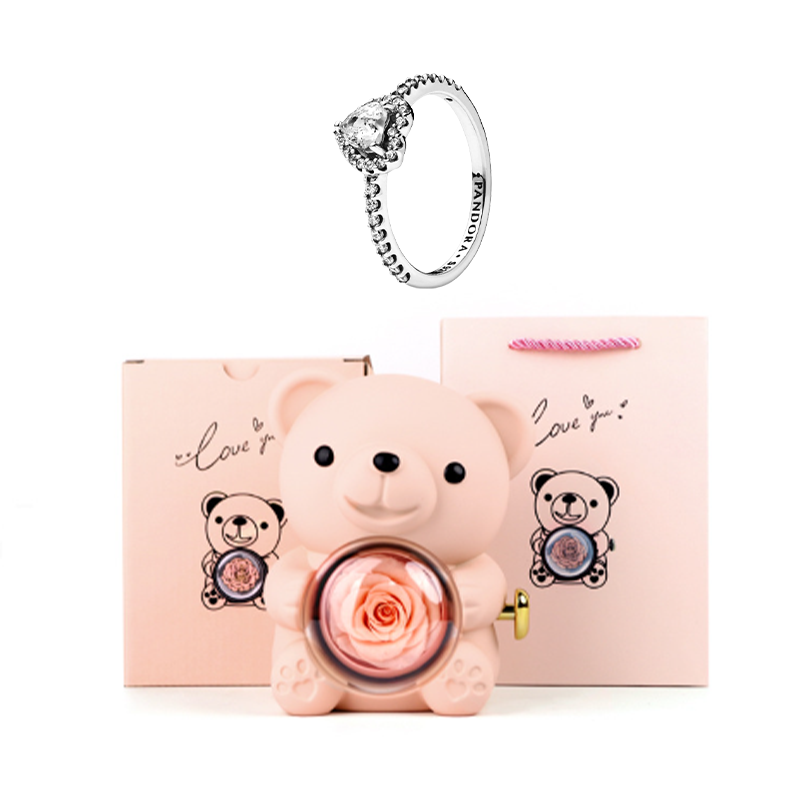 Teddy Bear Jewelry Gift Box