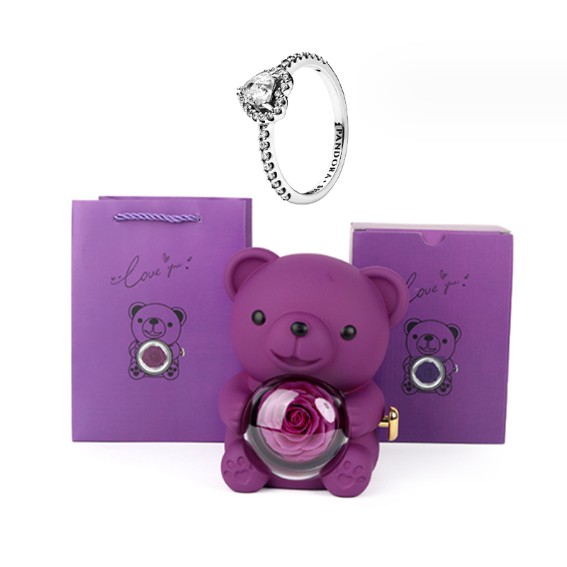 Teddy Bear Jewelry Gift Box