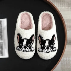 Winter Home Slippers Cute Cotton Slippers