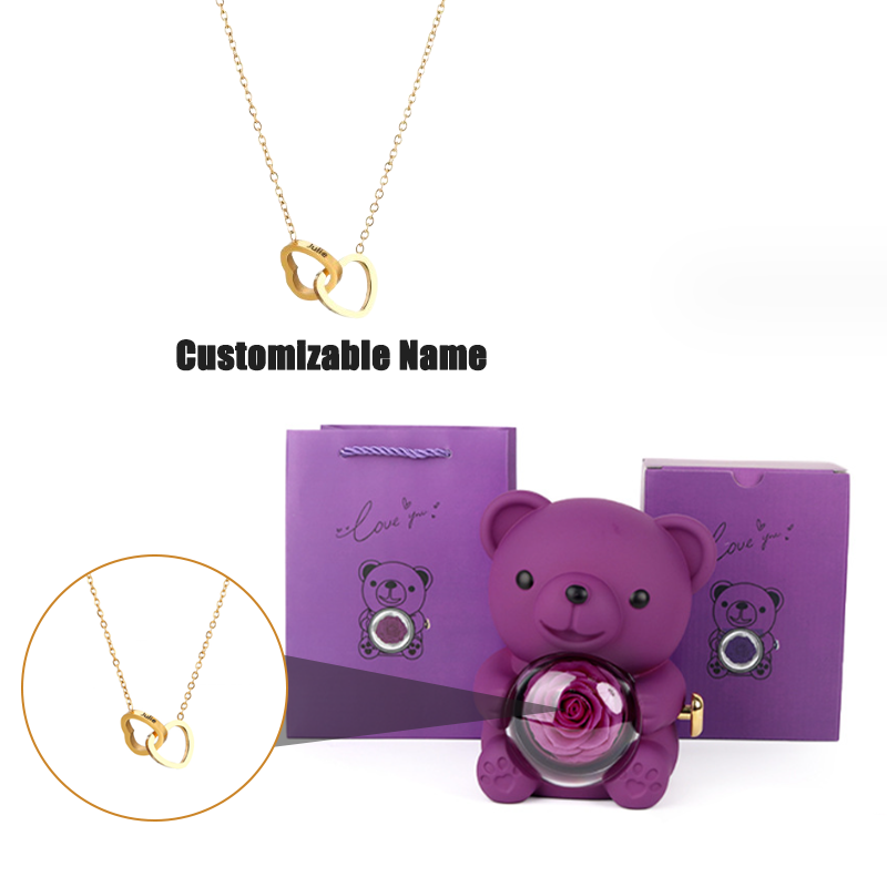 Teddy Bear Jewelry Gift Box