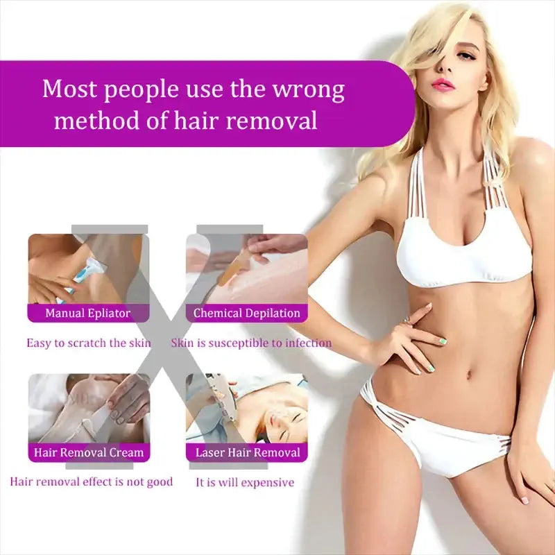 Laser Hair Removal Shaver