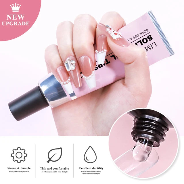 Strong Nail Tips Glue Gel UV