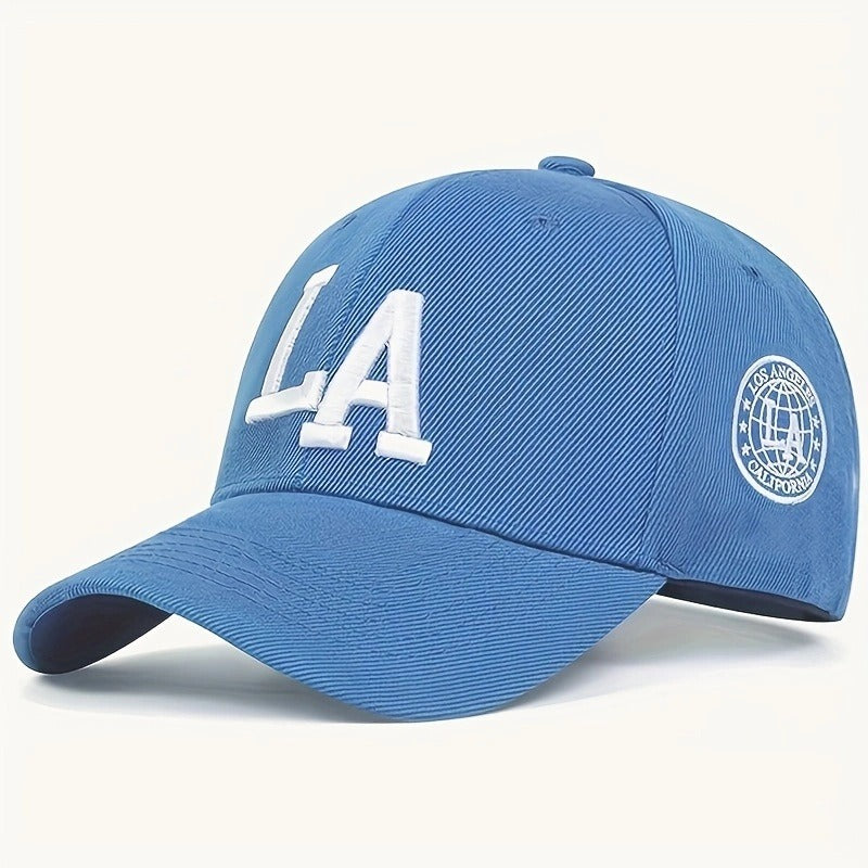 Embroidered LA Top Duck Tongue Hats