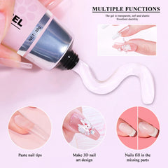 Strong Nail Tips Glue Gel UV