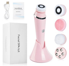 4 In 1 New Rechargeable Facial Cleansing Brush