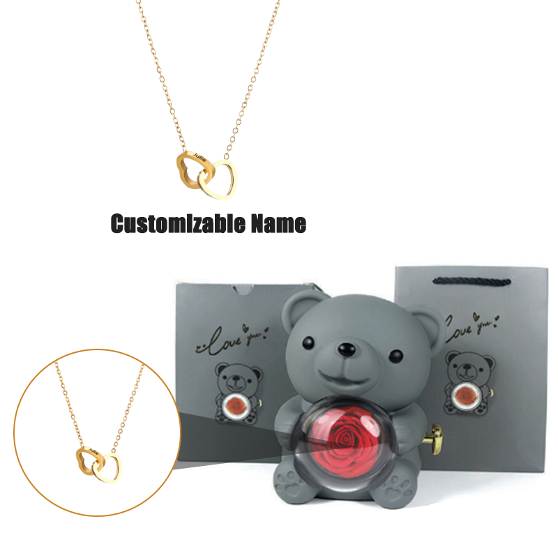 Teddy Bear Jewelry Gift Box