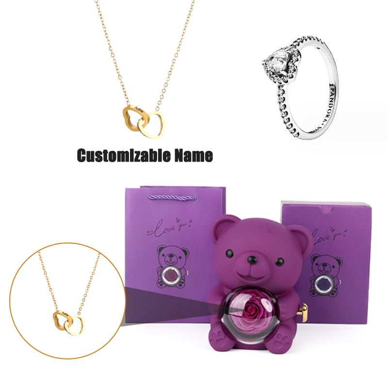 Teddy Bear Jewelry Gift Box