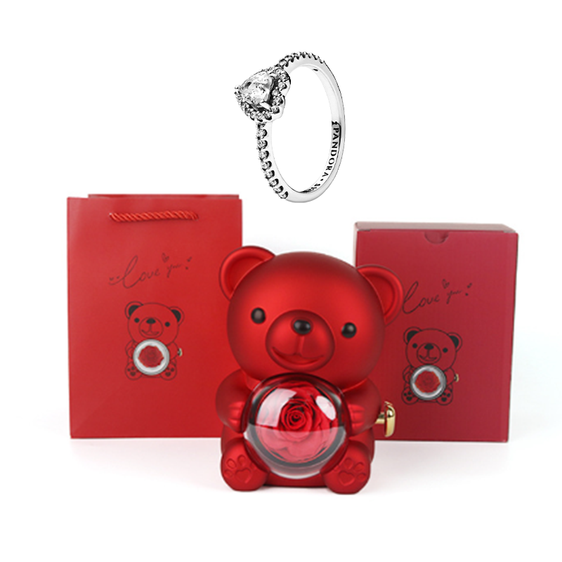 Teddy Bear Jewelry Gift Box