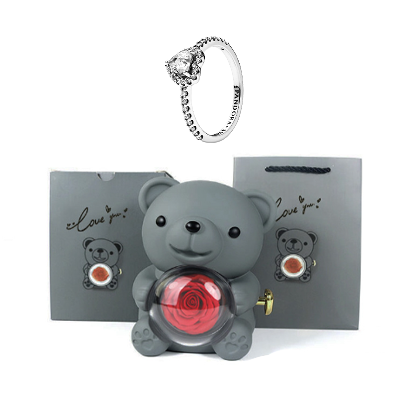 Teddy Bear Jewelry Gift Box