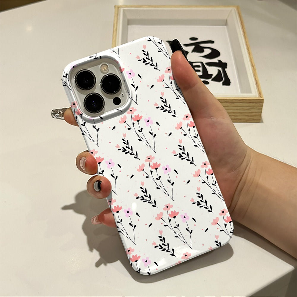 Apple Flower film case phone