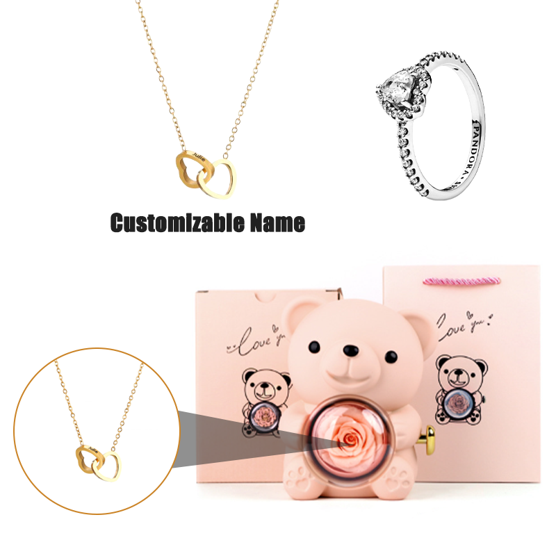 Teddy Bear Jewelry Gift Box