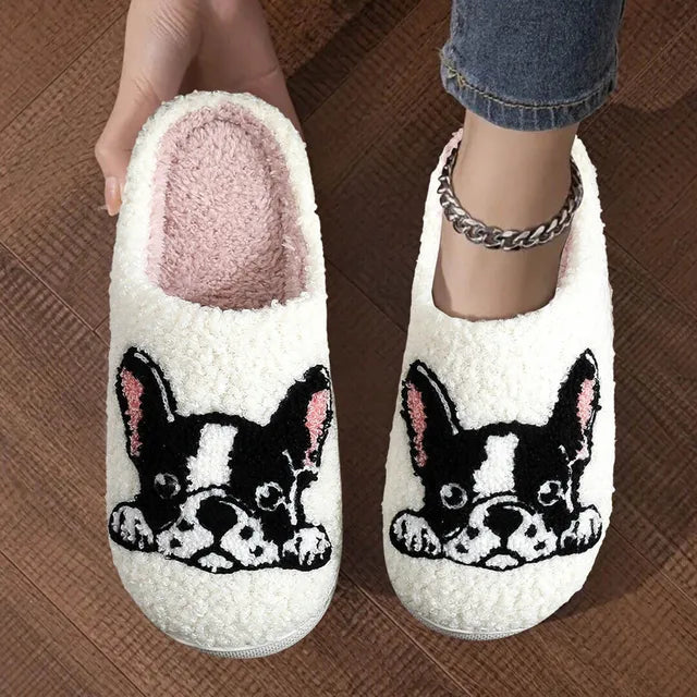 Winter Home Slippers Cute Cotton Slippers