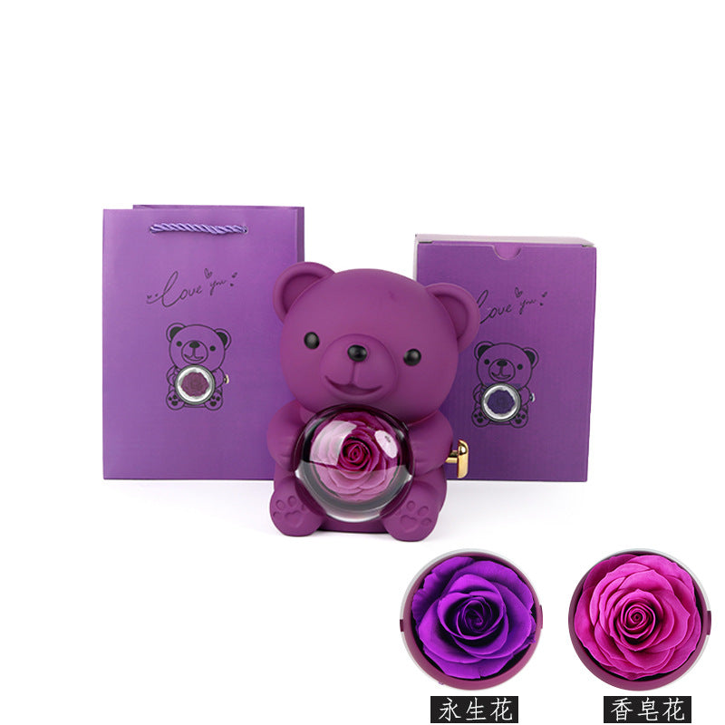 Teddy Bear Jewelry Gift Box